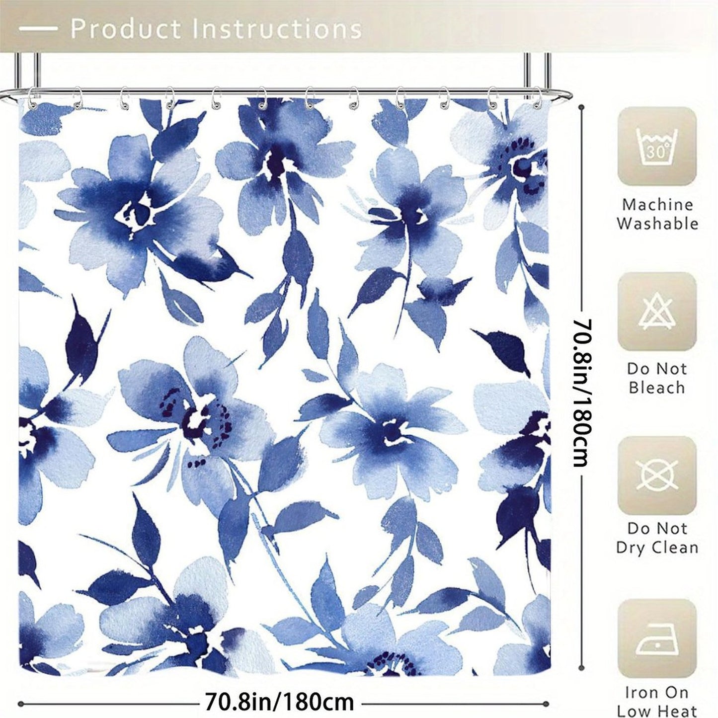 Waterproof Shower Curtain