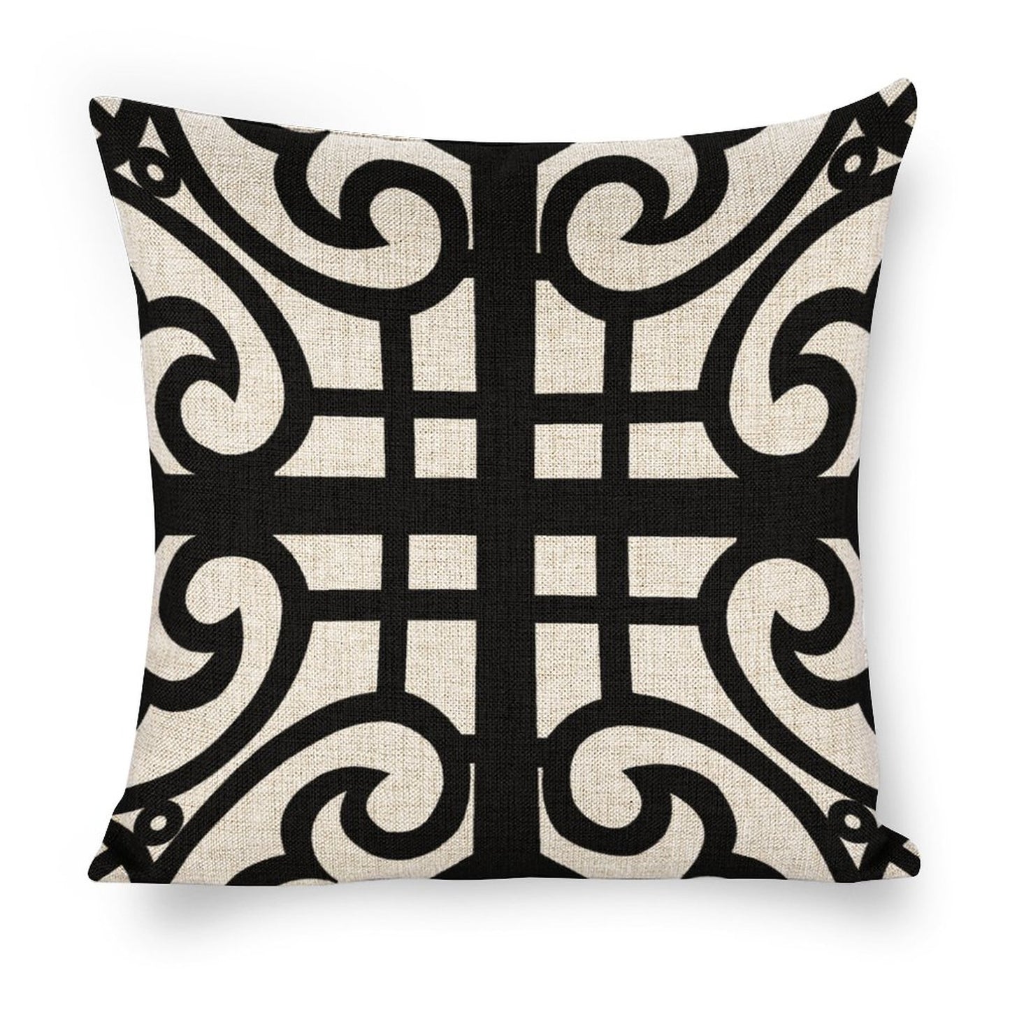Personalized Photo Pillowcases (Pillow Excluded) Swirls and lines