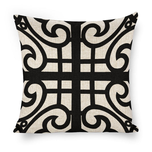 Personalized Photo Pillowcases (Pillow Excluded) Swirls and lines