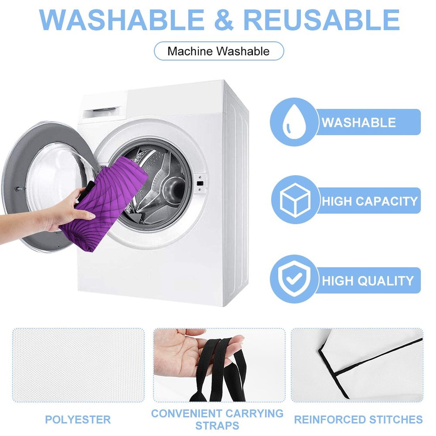 Large One Shoulder Shopping Bag