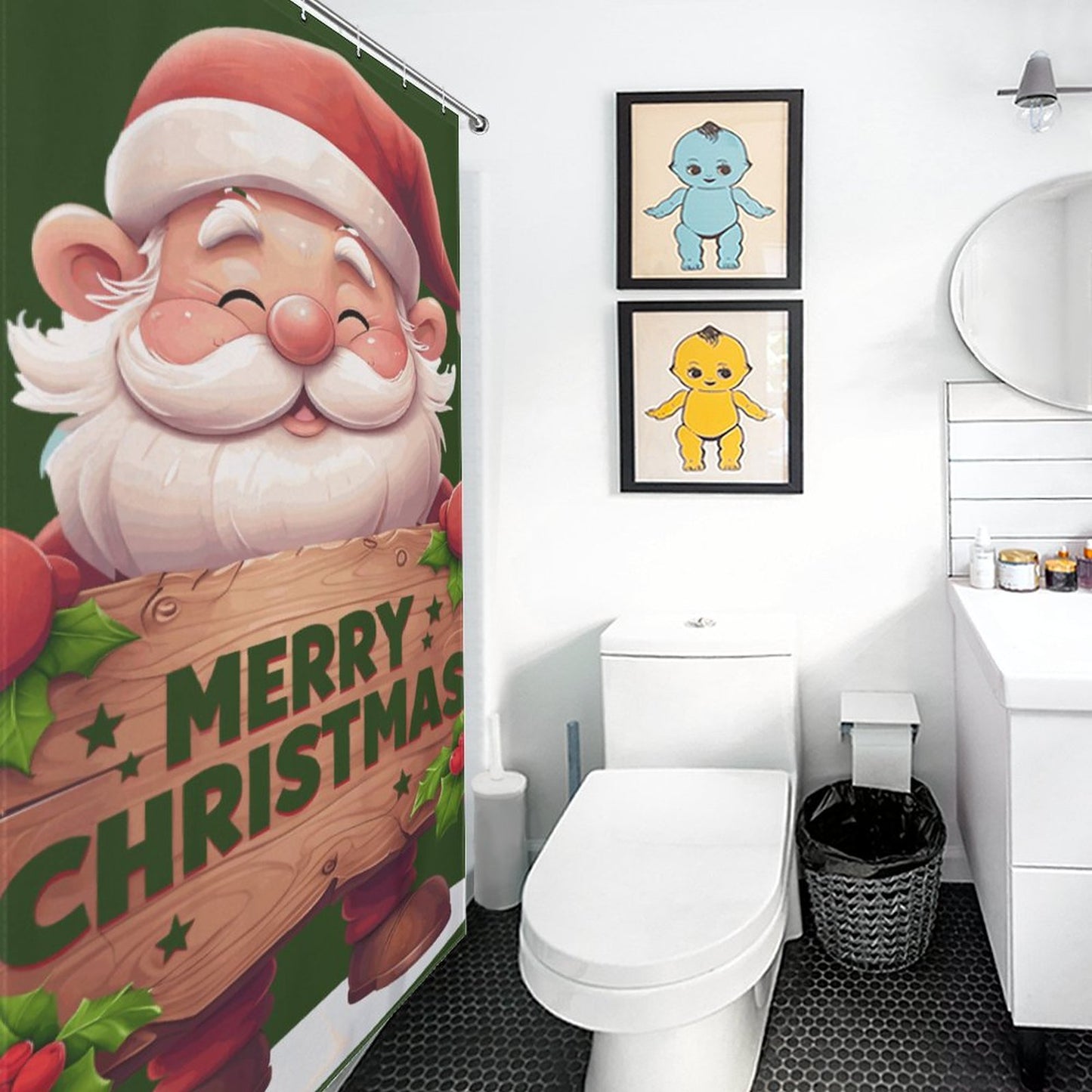 Shower Curtain - Holidays