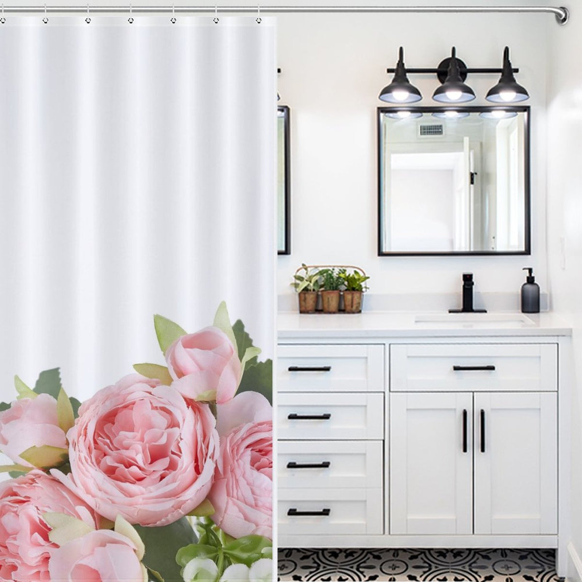 Roses Shower Curtain
