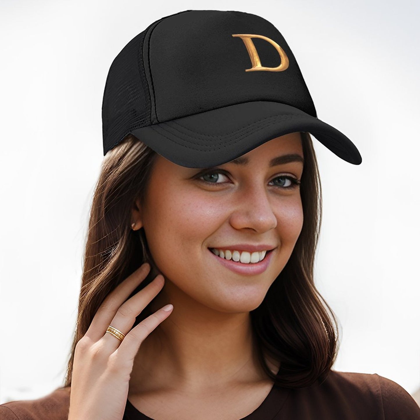 Summer Trucker Hat for Men (Front Printing)