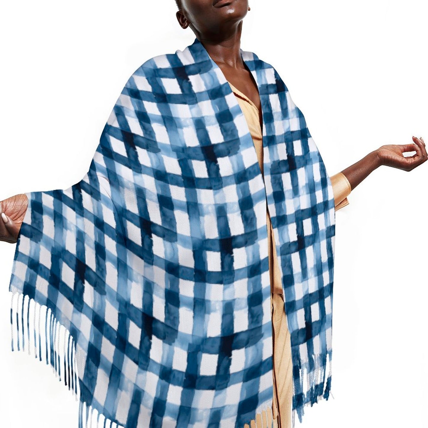 Cashmere-like Tassel Scarf