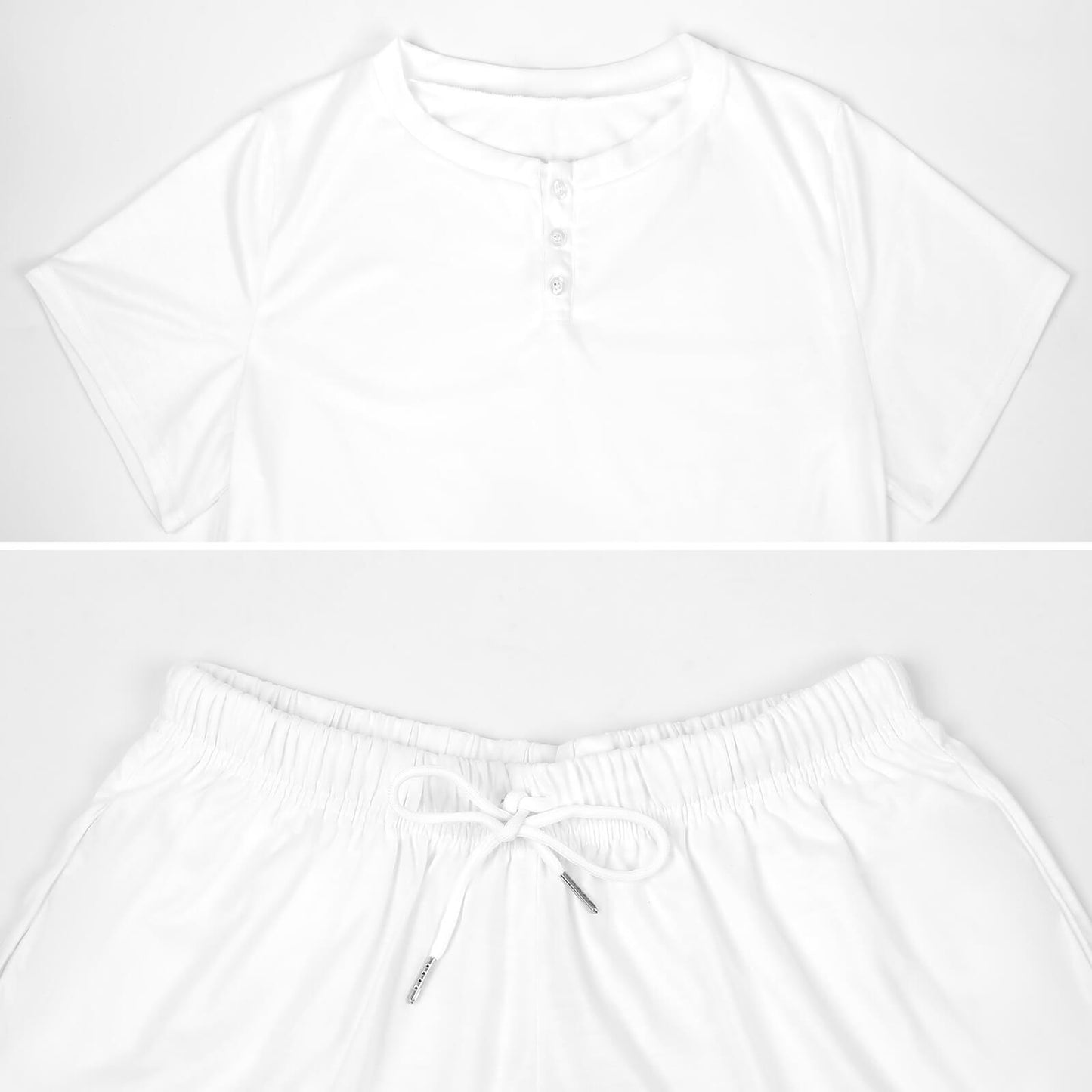 Cooling Short Sleeve Loungewear Set