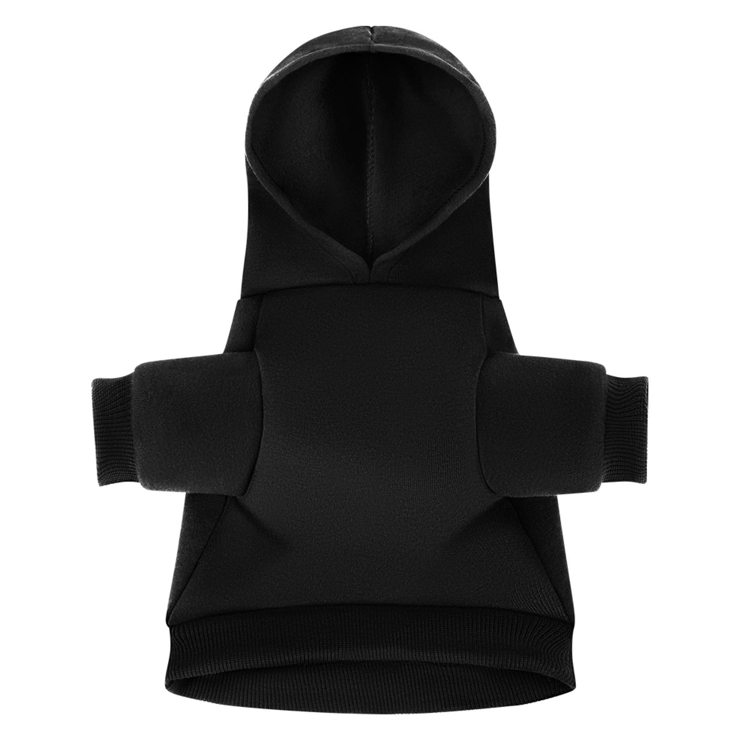 Halloween Custom Pet Hoodies-Partially Printed Pullover Sweatshirts