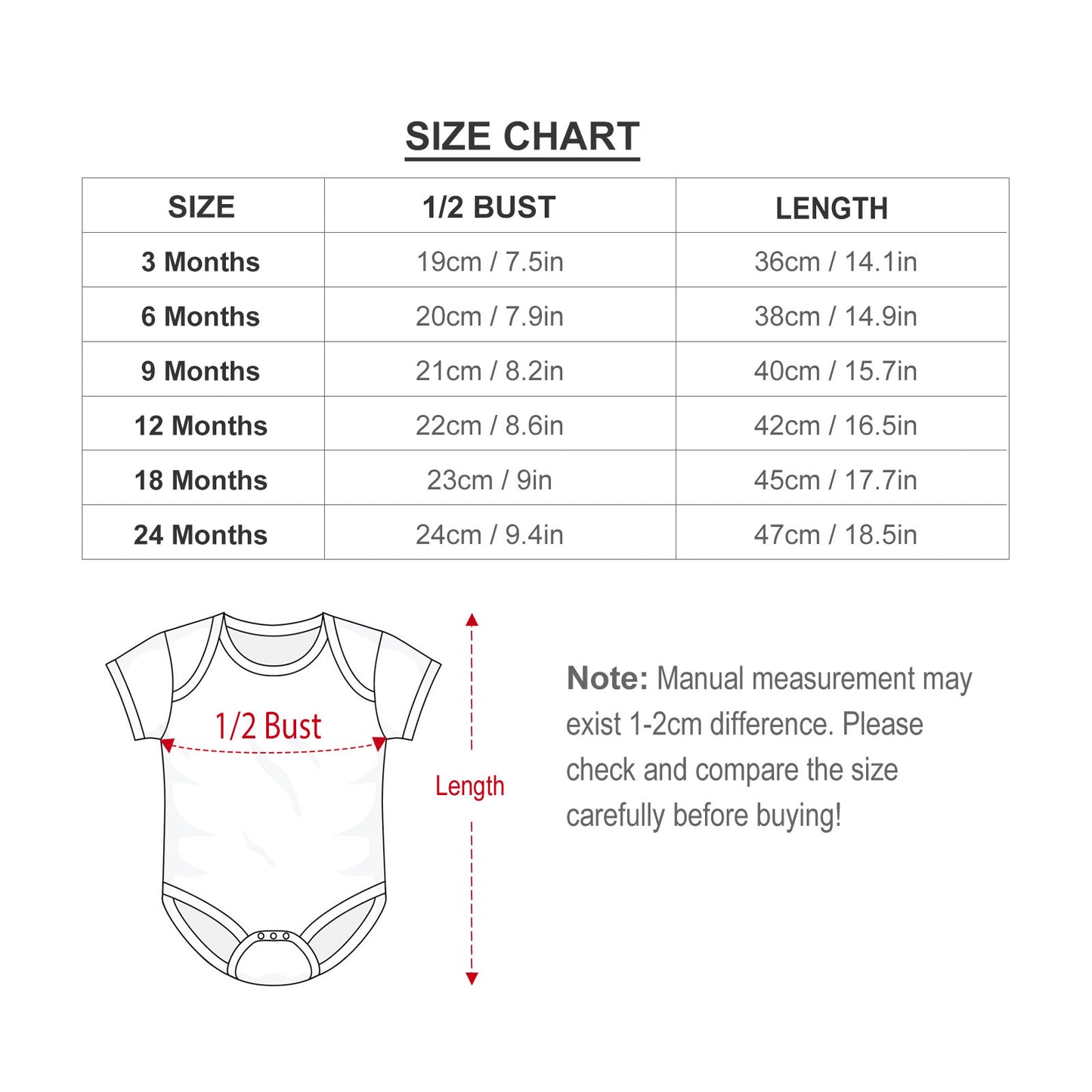 Short Sleeve Baby Romper - Seahorse
