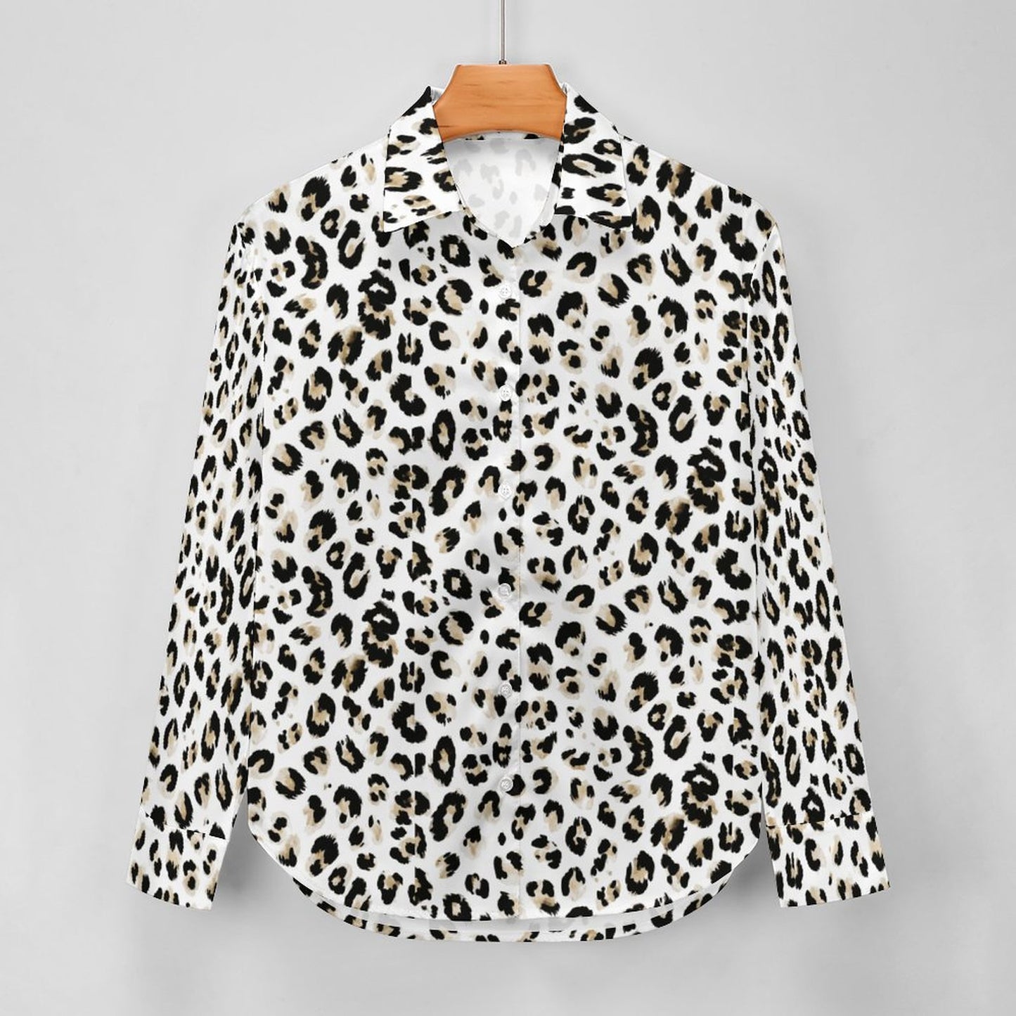 Women's Flower Blouse Long Sleeve