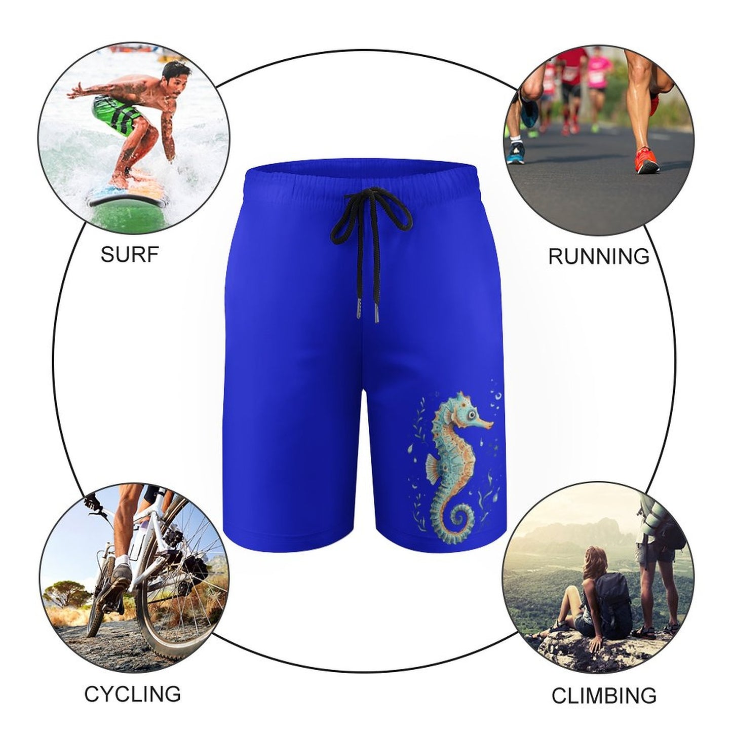 Kid's Beach Pants Seahorse