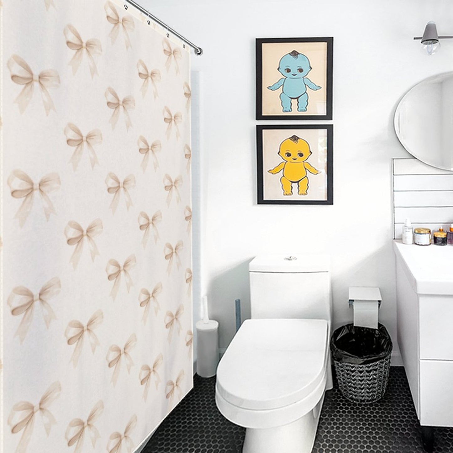 Ribbon Shower Curtain