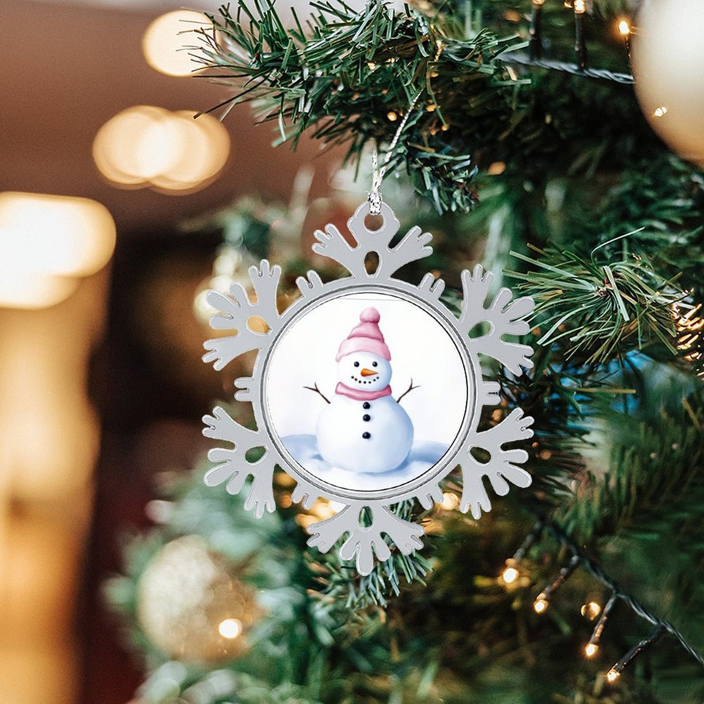 Aluminium Snowflake Decorations