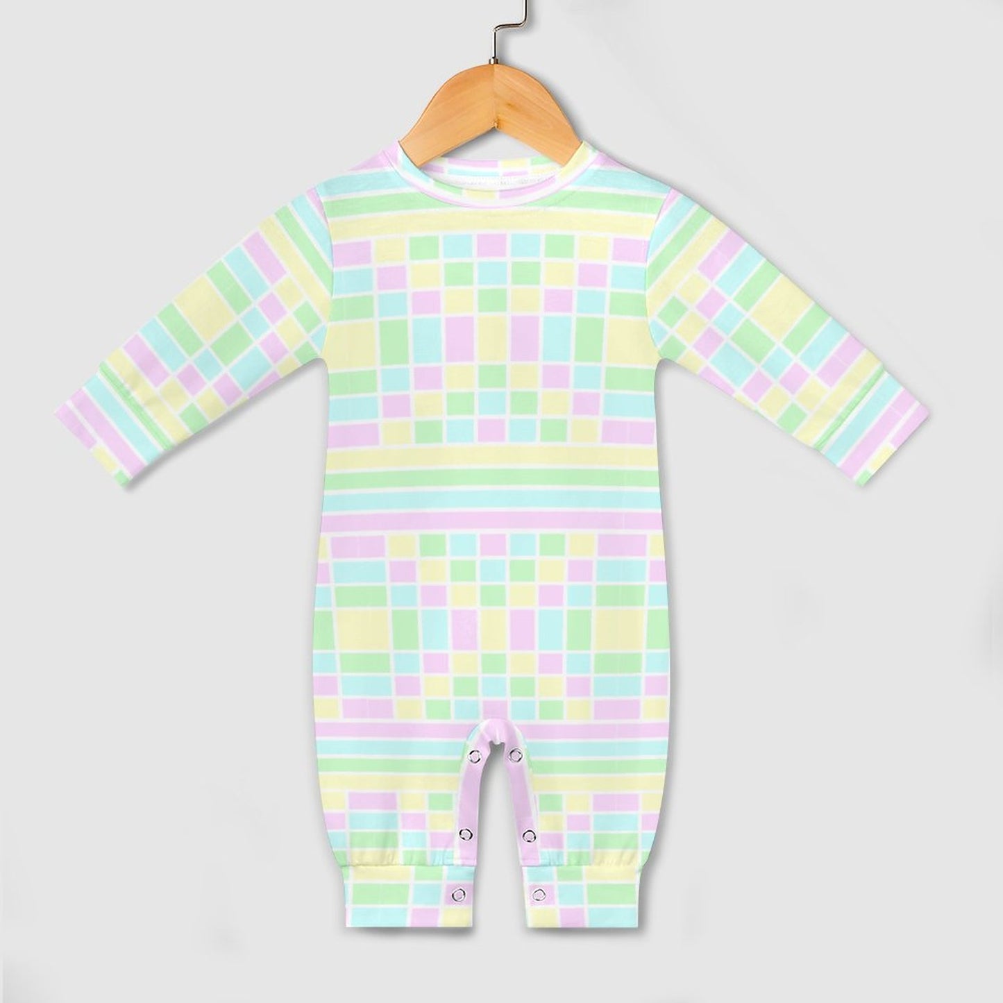 Pastel Color Baby Romper