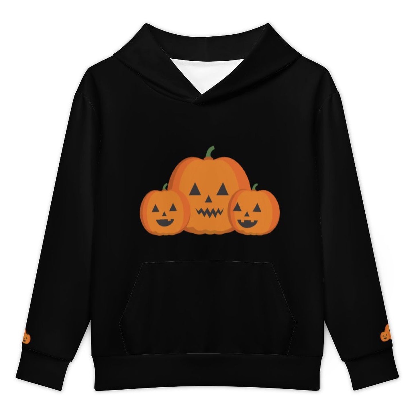 Halloween Kids Hooded Sweatshirt without Drawstrings