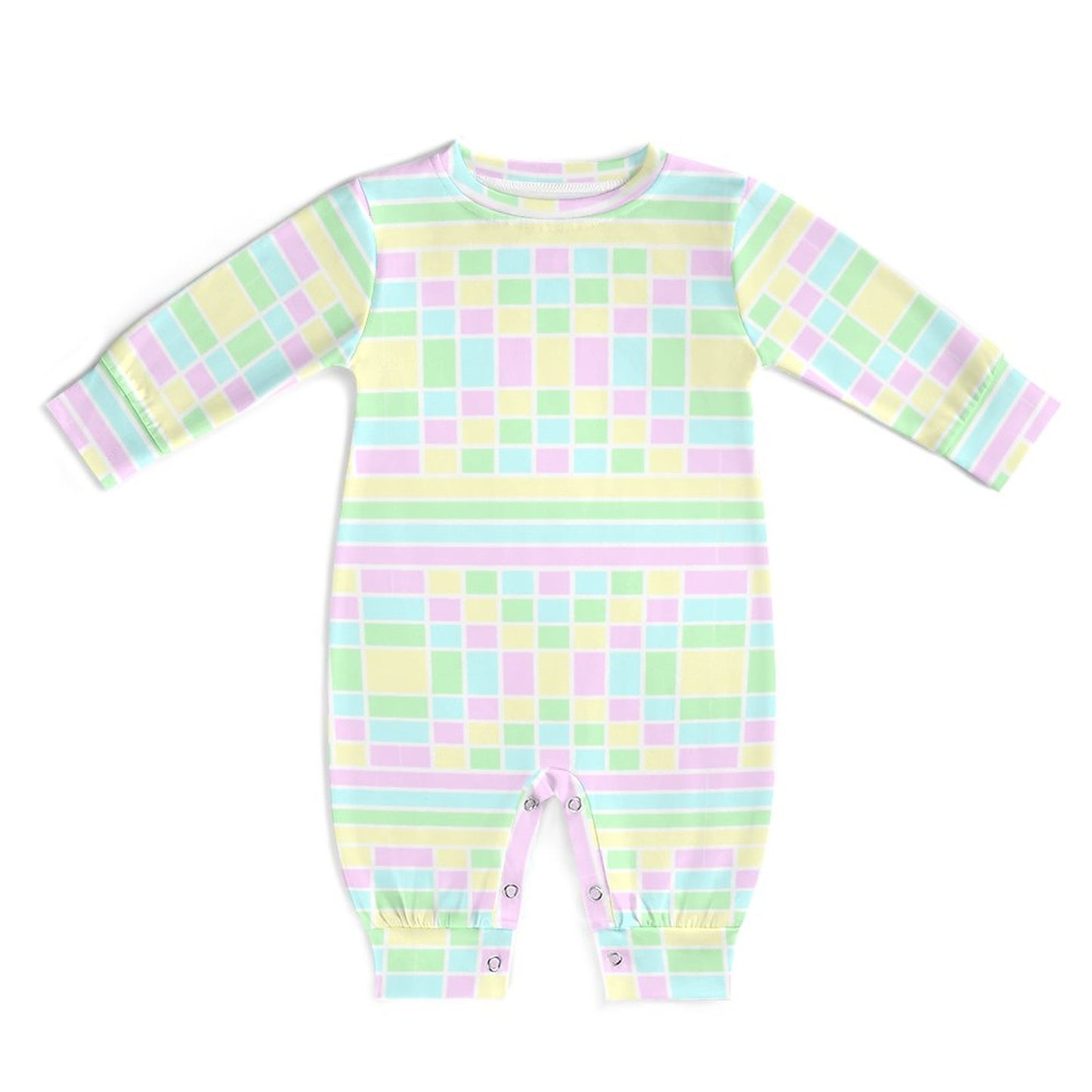 Pastel Color Baby Romper