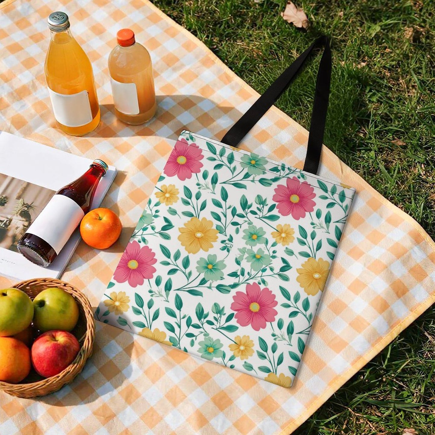 Lightweight Shopping Bag - Flowers