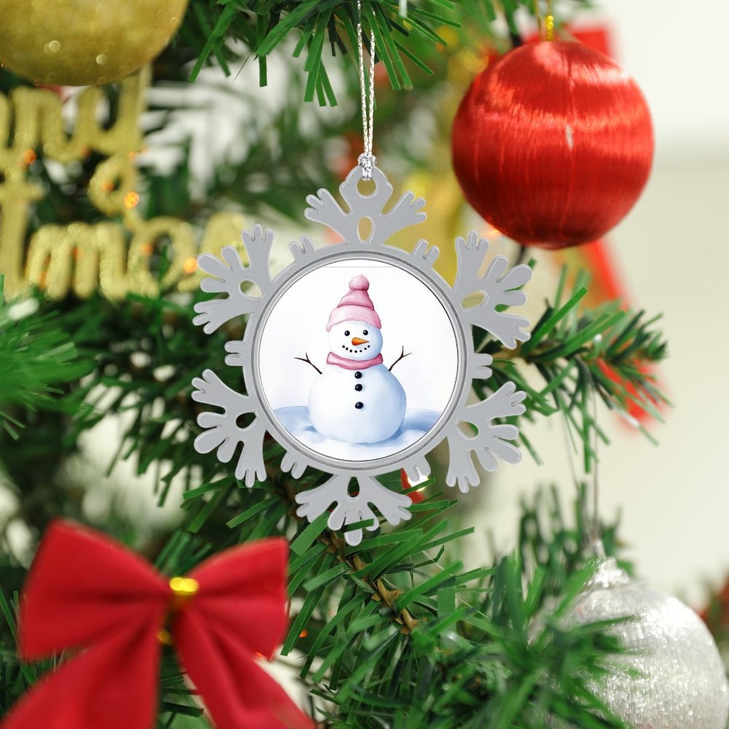 Aluminium Snowflake Decorations