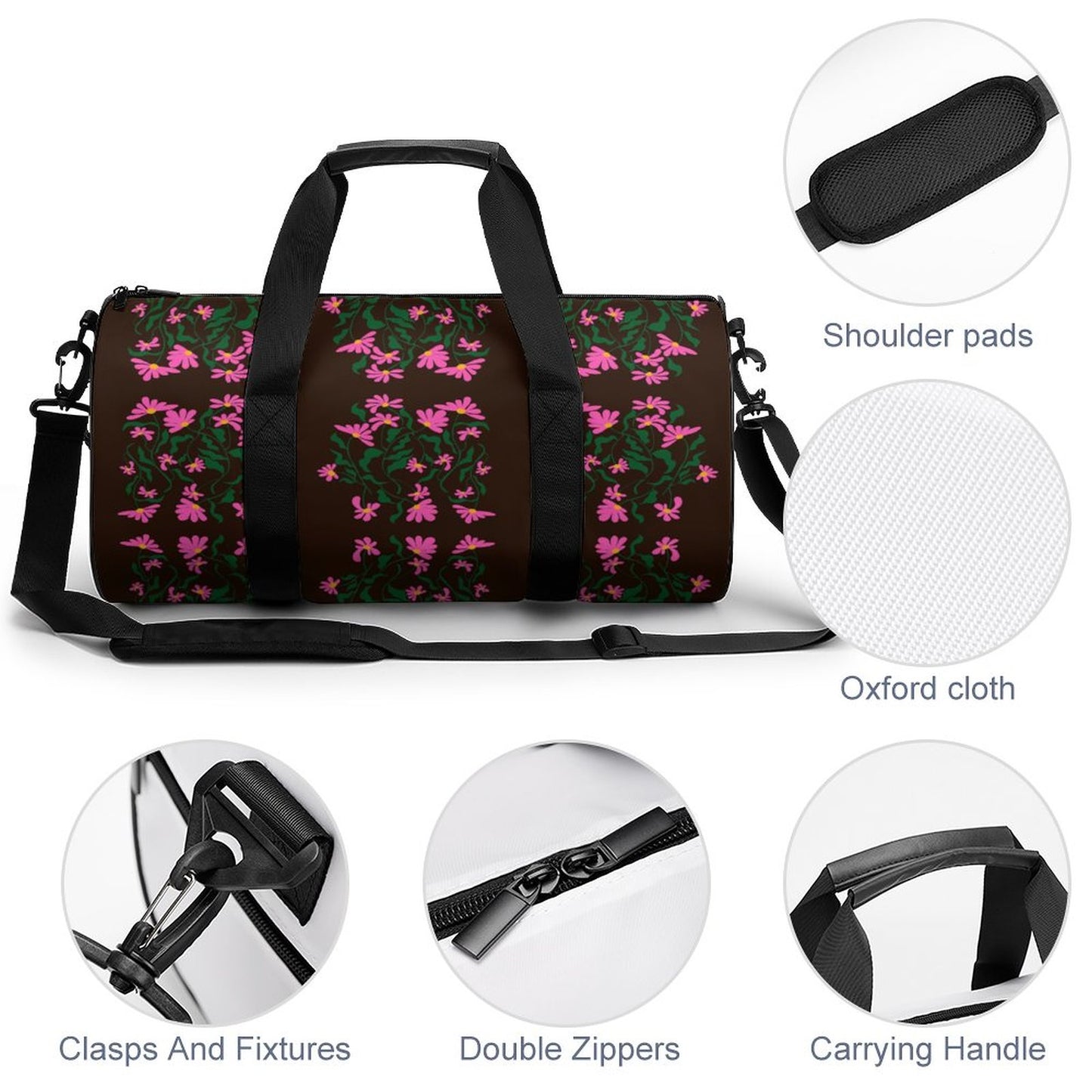 Foldable Duffel Gym Bag Q006