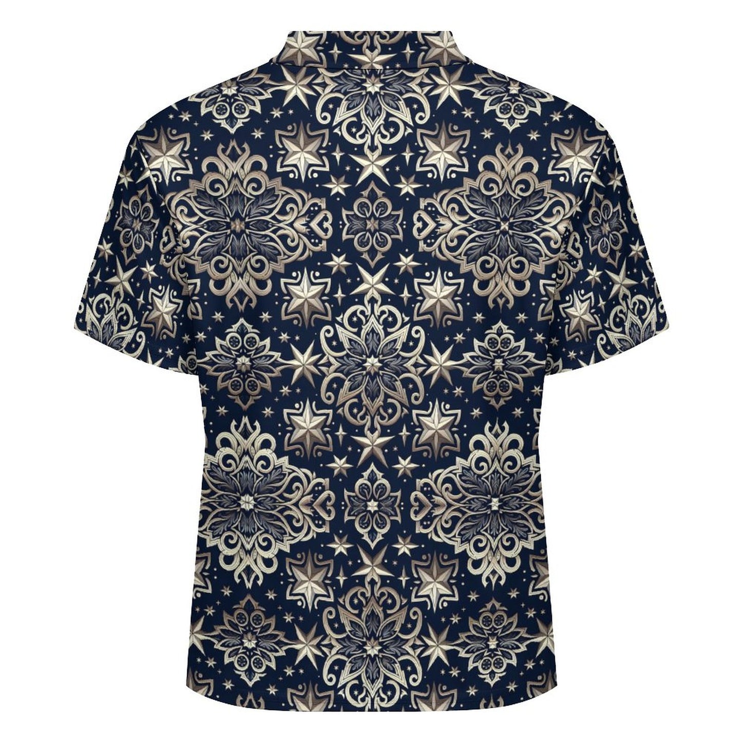 Button-Down Polo Shirt for Women