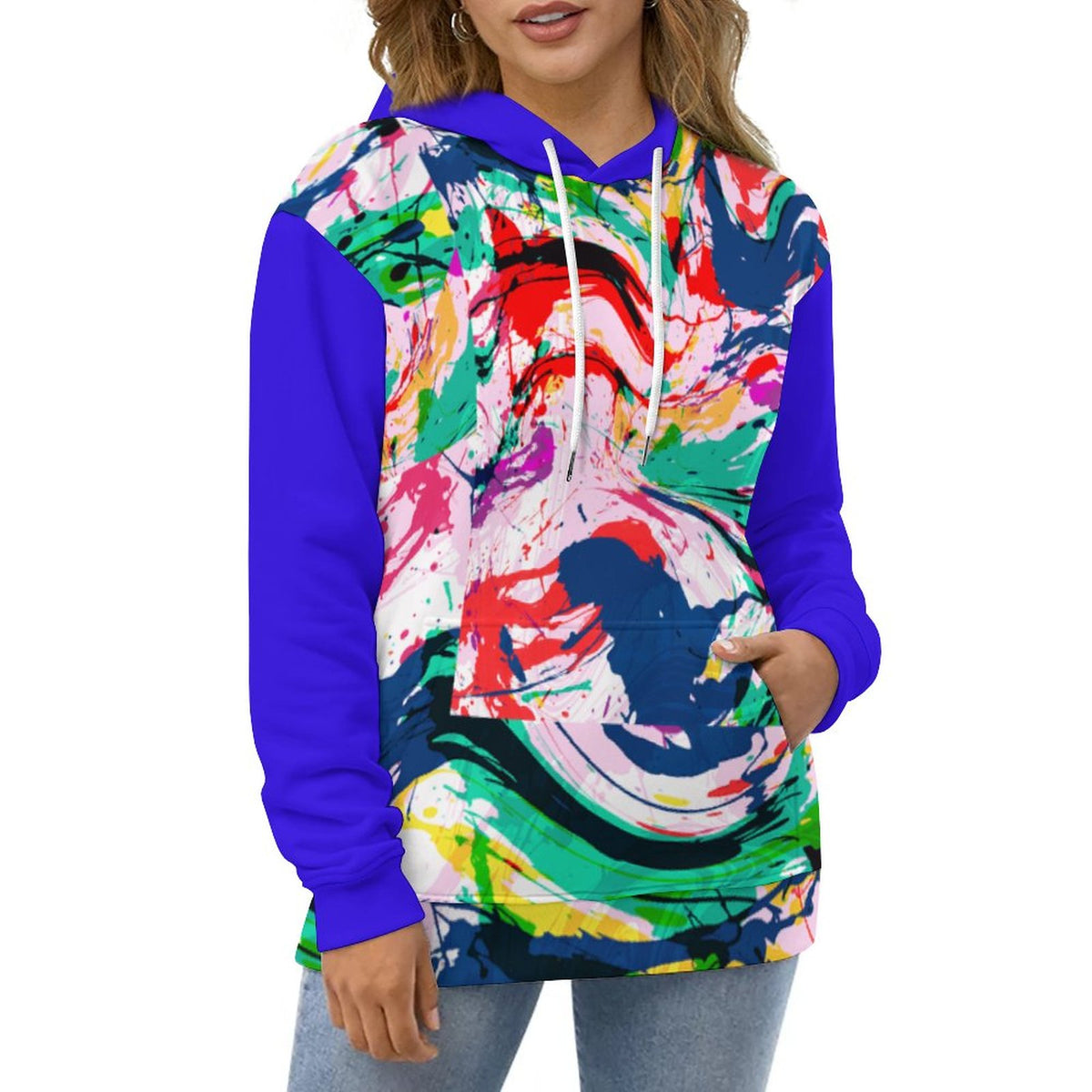 Custom Design Cool Hoodie with Double-layer Cap