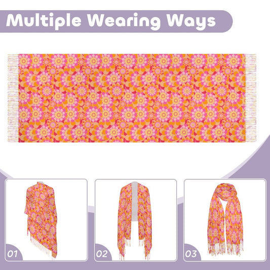 Cashmere-like Tassel Scarf