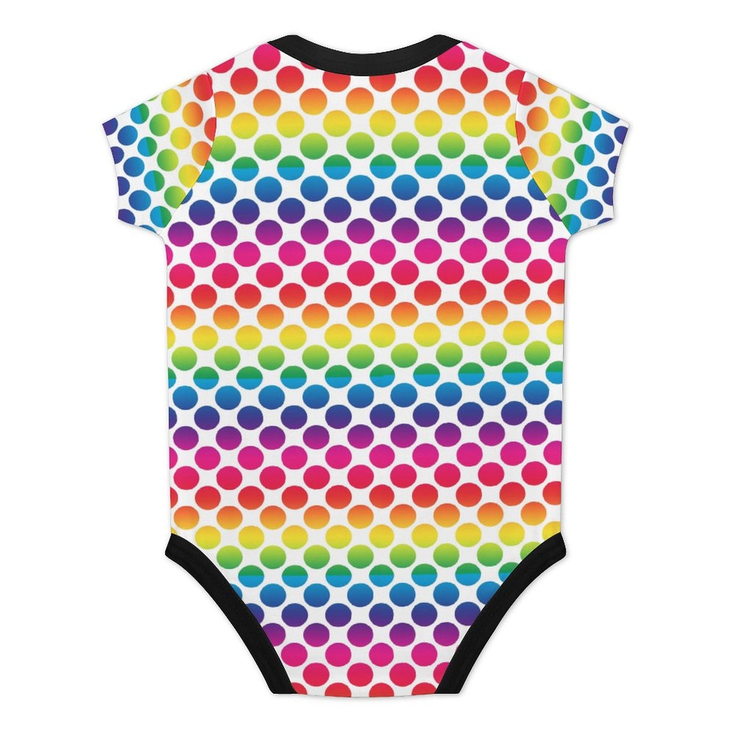 Faux Cotton Short Sleeve Baby Romper