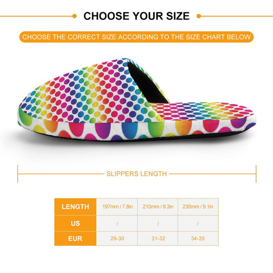 Flannel Children's Cotton Slippers