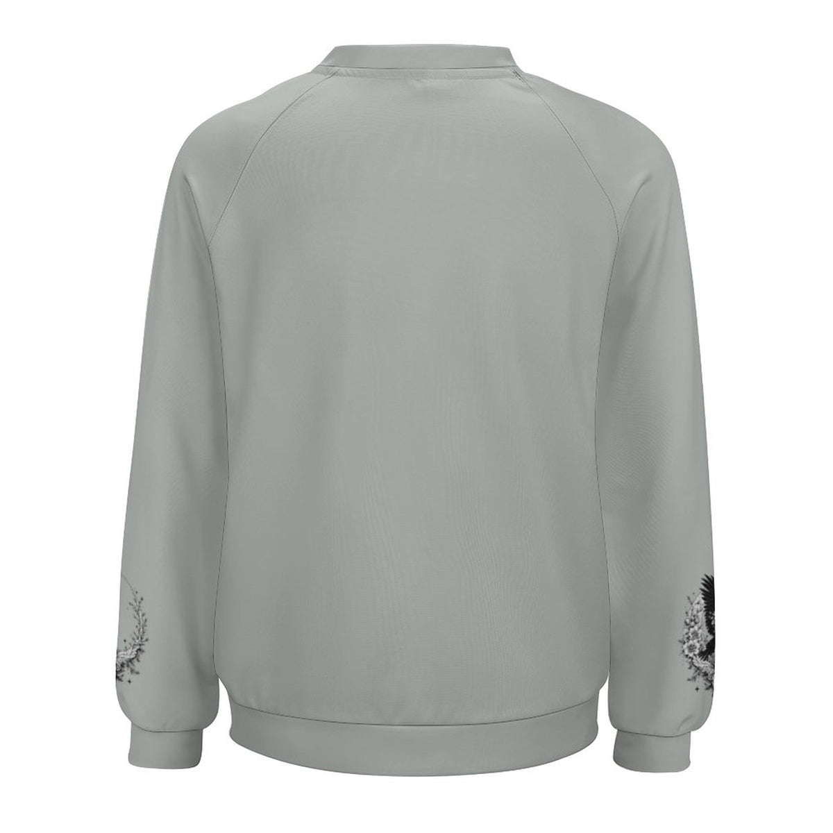 Skull Sweatshirt Designs Raglan Style