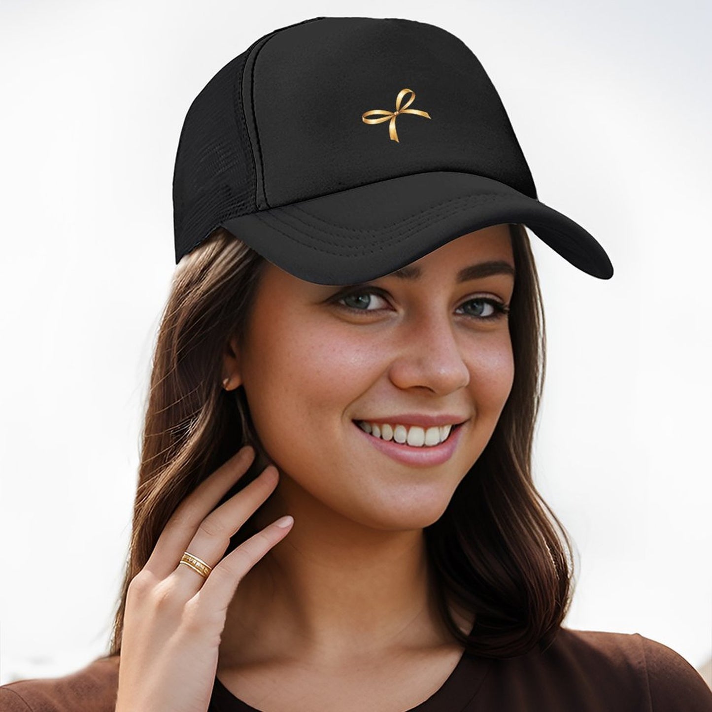 Summer Trucker Hat for Men (Front Printing)