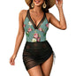 Mesh One Piece Swimsuit For Women