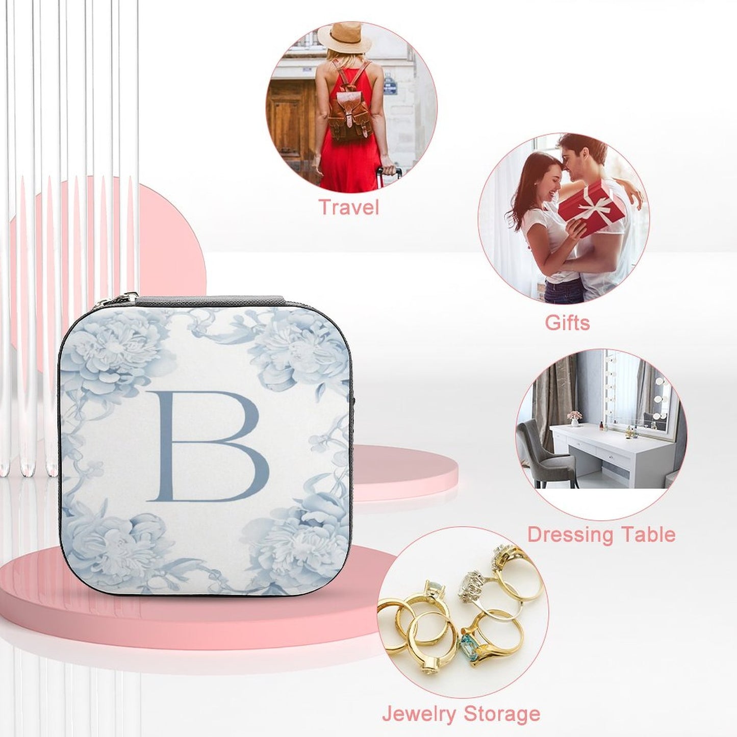 Portable Stackers Jewellery Box - B