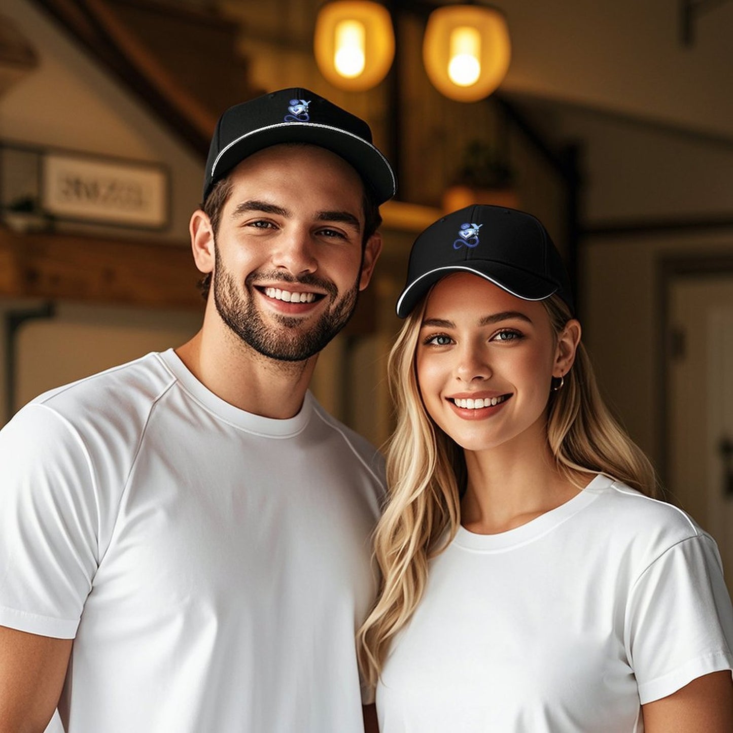 Sandwich Visor Baseball Cap for Men & Women