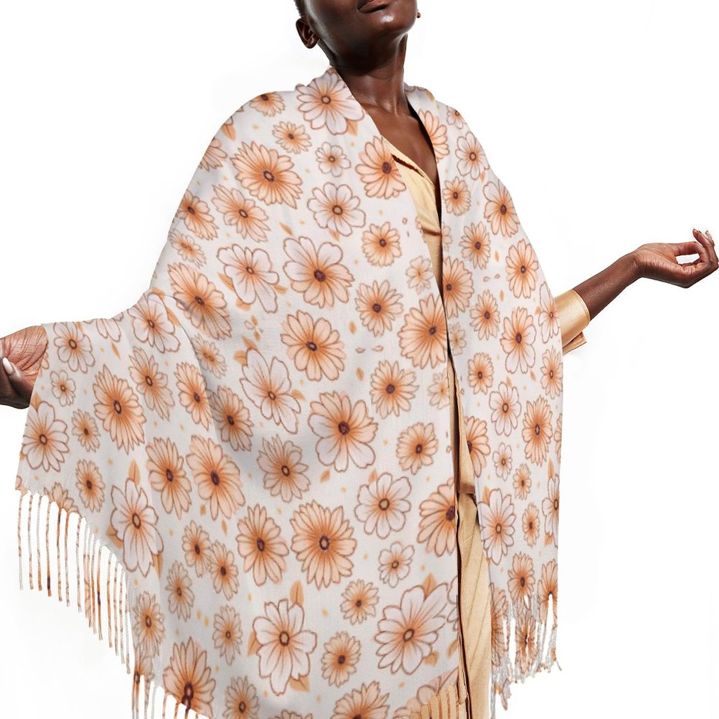 Cashmere-like Tassel Scarf