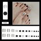 Pure desire French diamond flash ins wind sweet and cool hot girl press-on nails and Press-on toenails special – Image 5