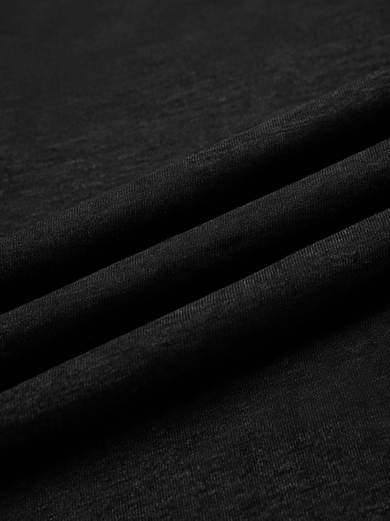 Cotton Hooded Sweatshirt with Drawstring-Pullover Shirts