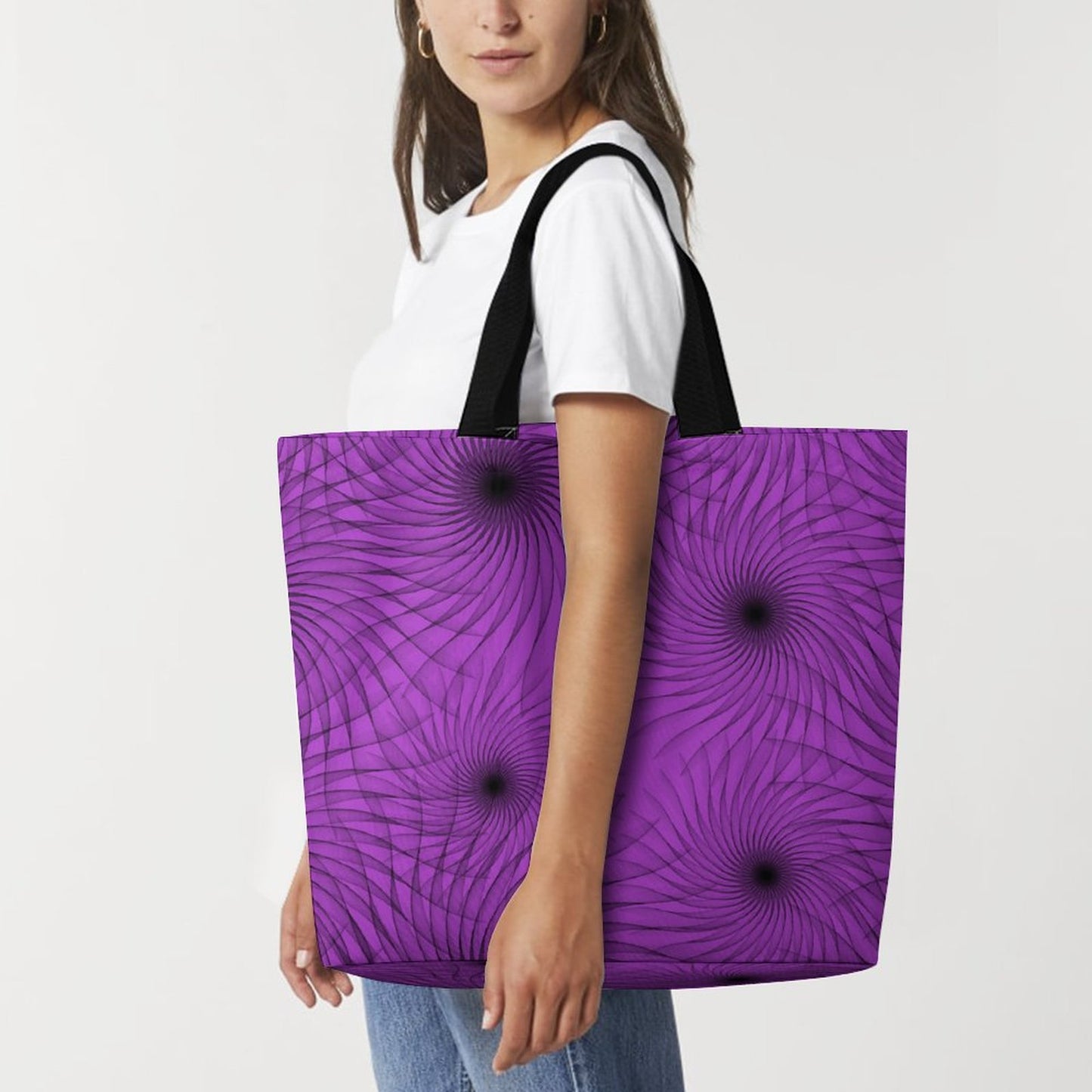 Large One Shoulder Shopping Bag