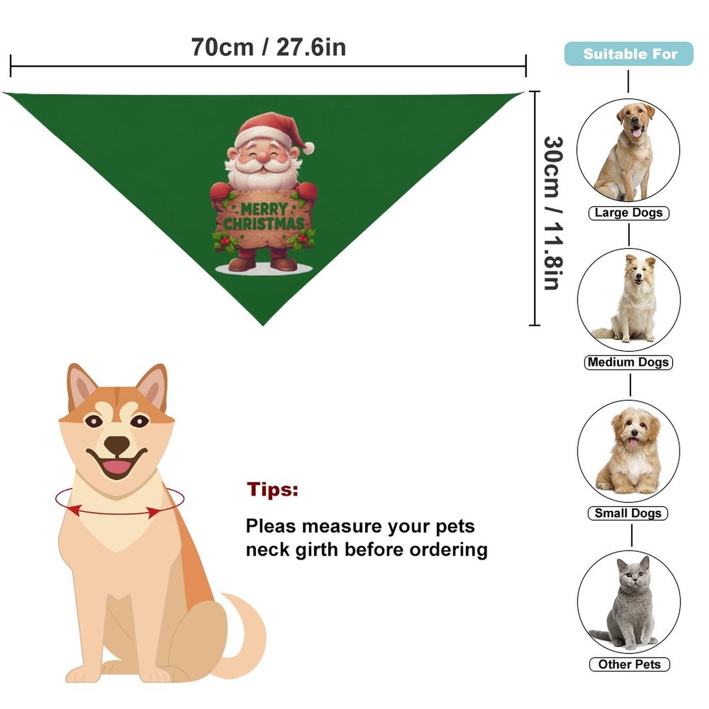 Customised Dog Bandana