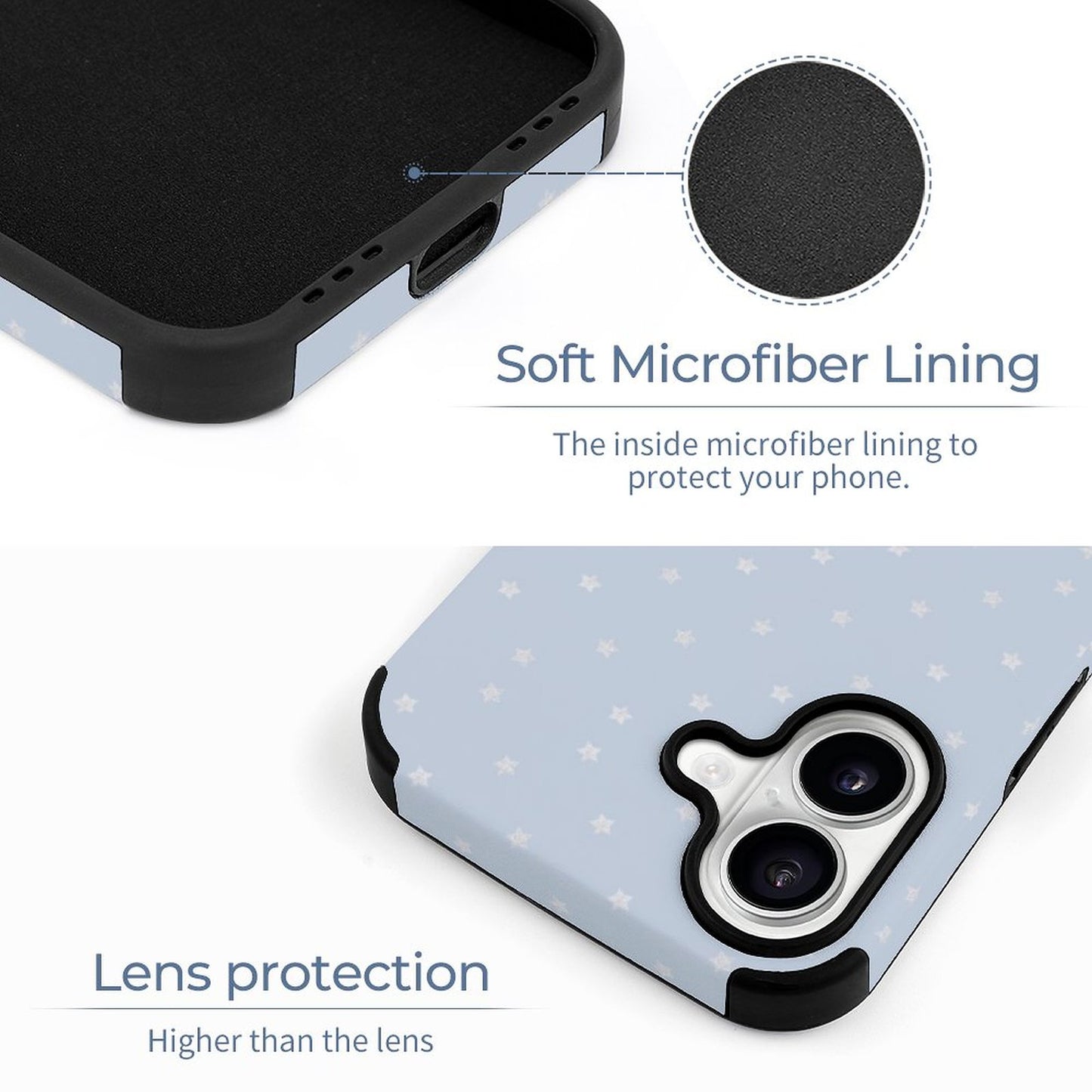 Microfiber iPhone Case for iPhone 16 Series