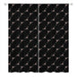 Sheer Curtain Black