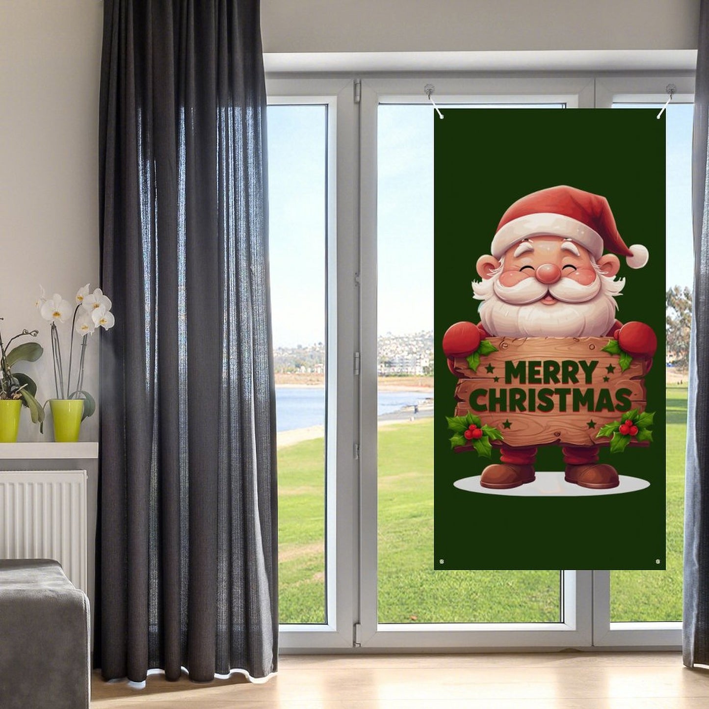 Decorative Door Curtain-35.43"×70.87 "/90x180cm