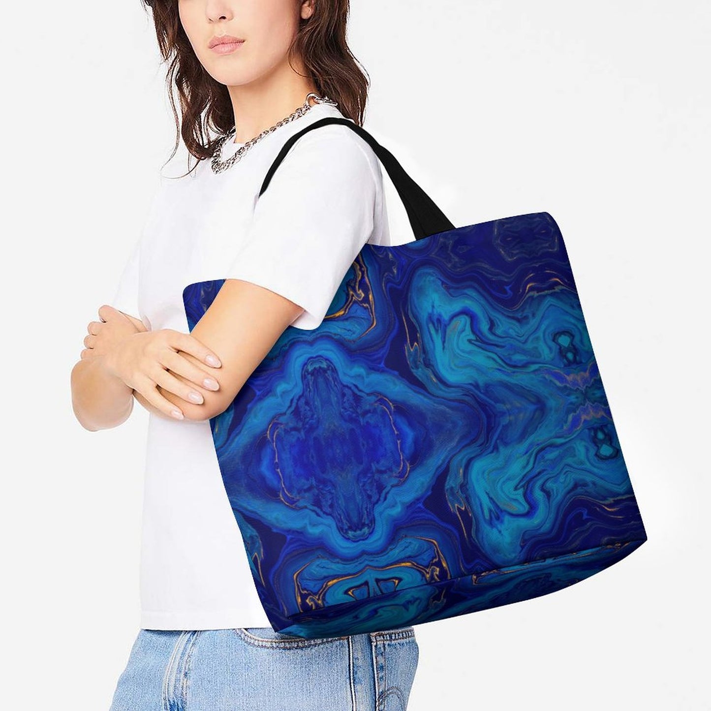 Large One Shoulder Shopping Bag