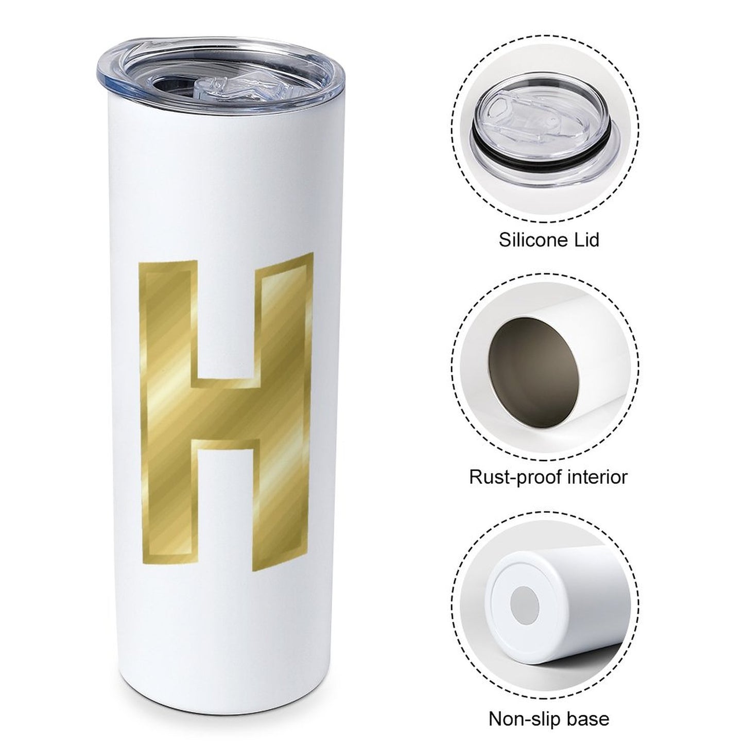 20oz Large Capacity Car Cup with Lid