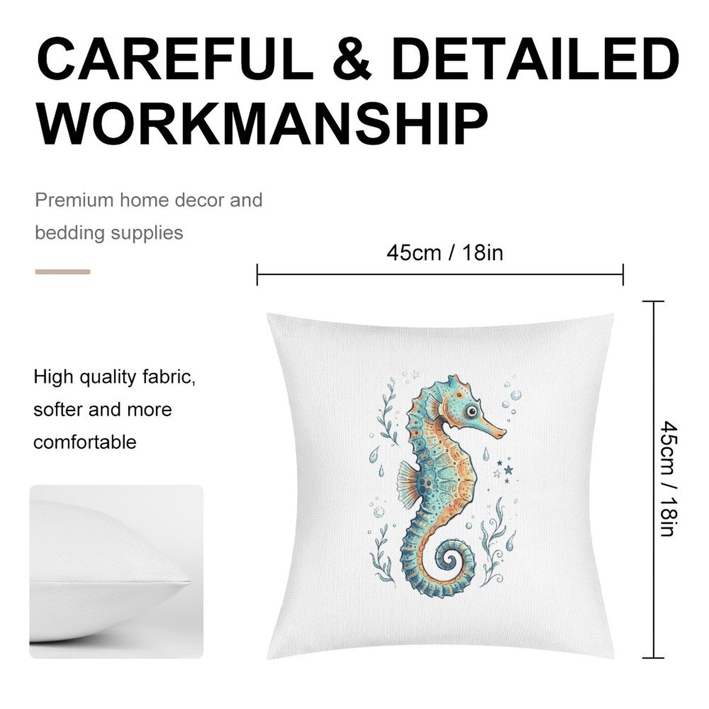 Waterproof Pillow Cover(One-sided Printing)