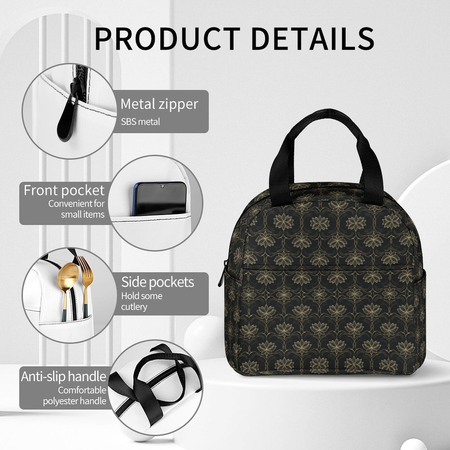 Large Insulated Lunch Totes for Adults