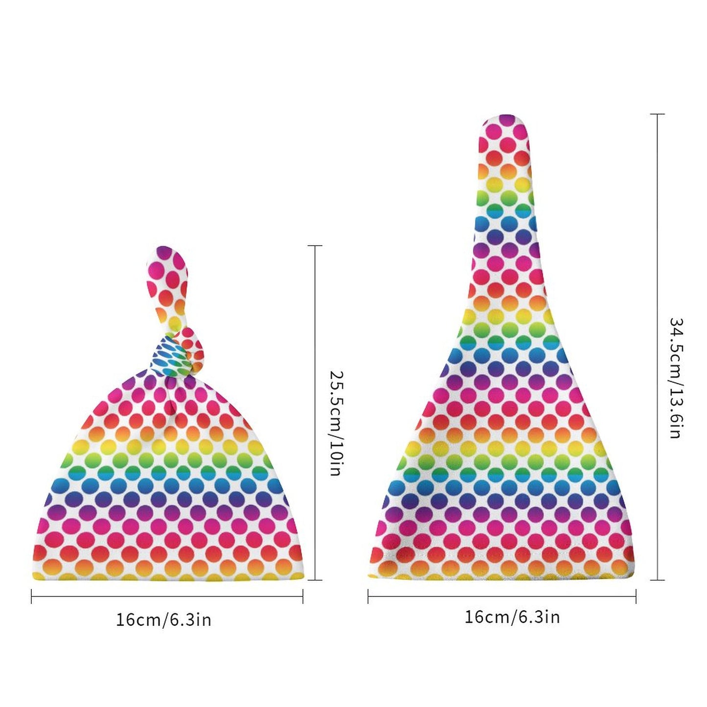 Top Knot Hat for Baby (A Set of 2)