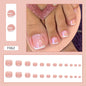 Pure desire French diamond flash ins wind sweet and cool hot girl press-on nails and Press-on toenails special fake nail manicure piece Press-on toenails nail｜365nails