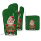 Oven Mitts & Pot Holder Set of 3 (Multi-image Splicing)