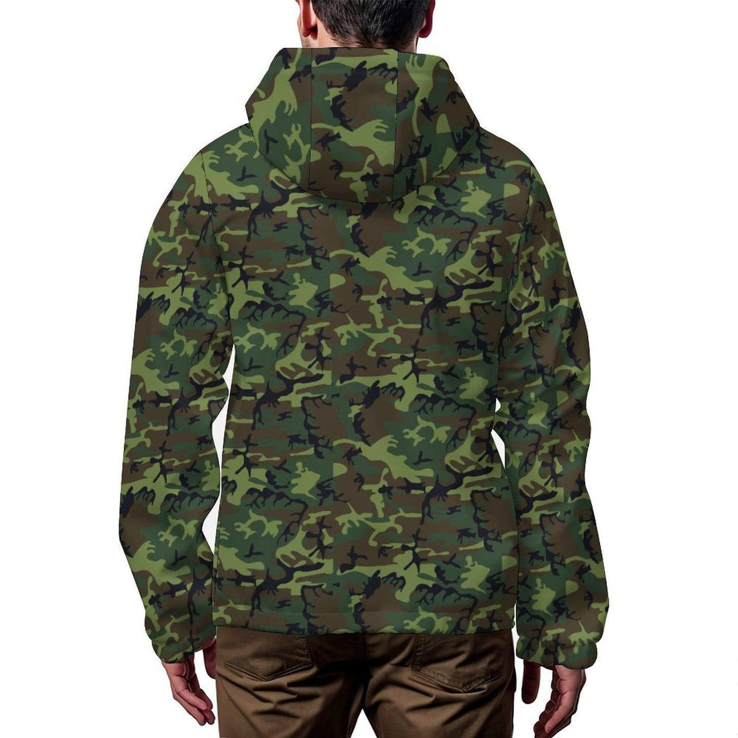 Hooded Short Trench Coat