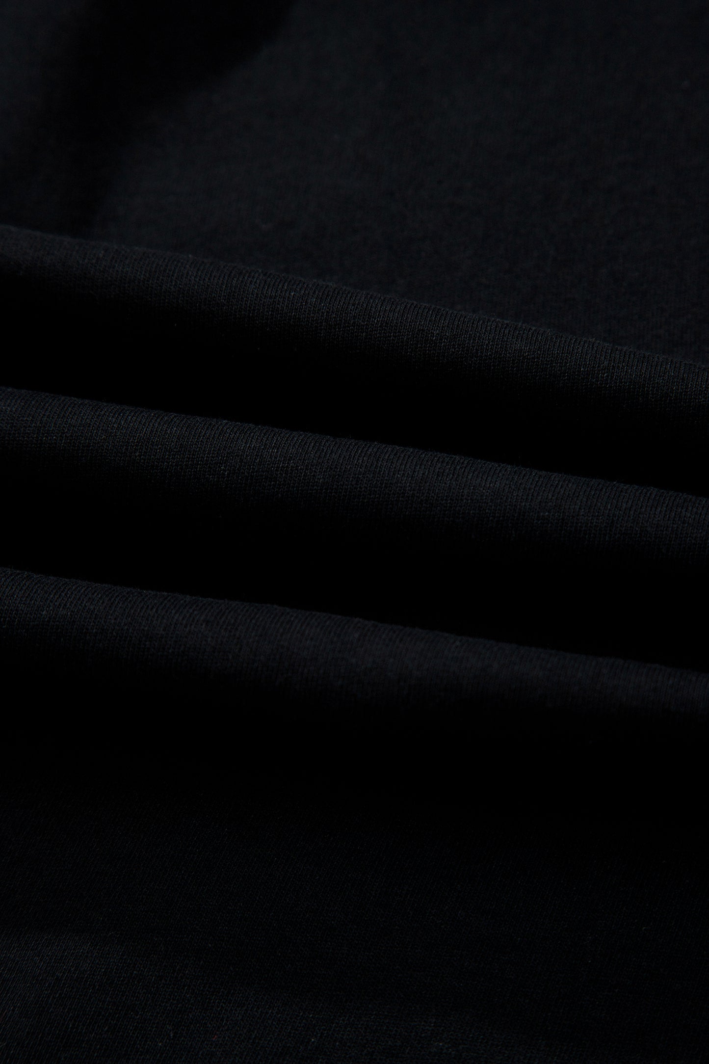 Black Leopard Bow Embroidered Cotton Round Neck T Shirt