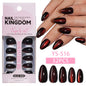 Purple Cat Eye Almond Press On Nails (MOQ=3) – Image 13