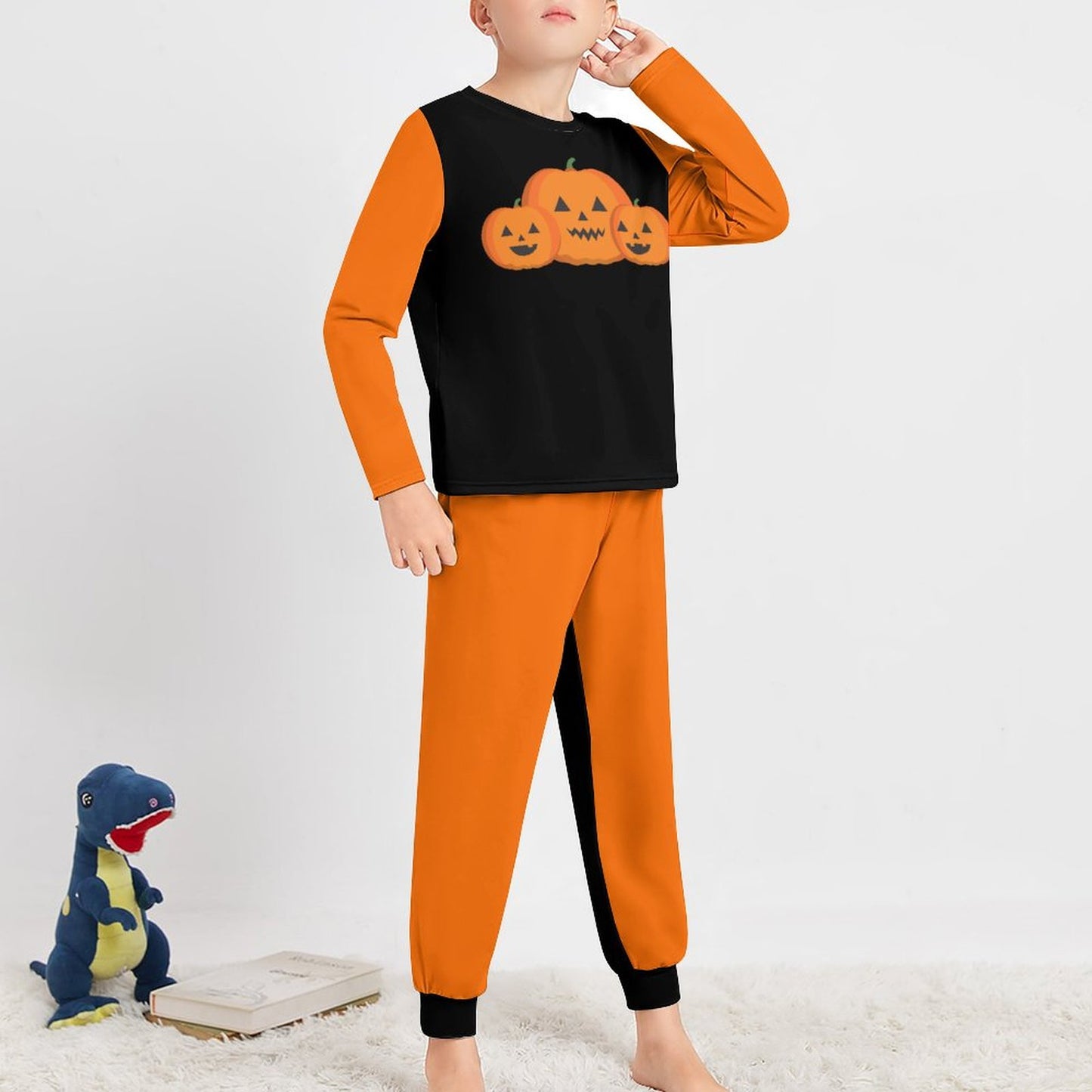 Halloween Long Sleeve Pajama Suit for Boy